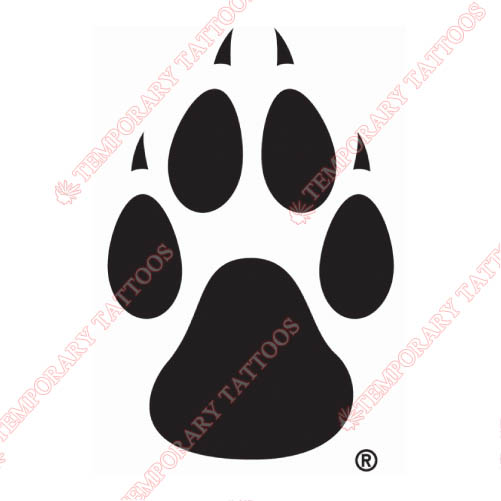 New Mexico Lobos Customize Temporary Tattoos Stickers NO.5426